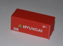 BuBi Model H070126 - H0 - Container Hyundai